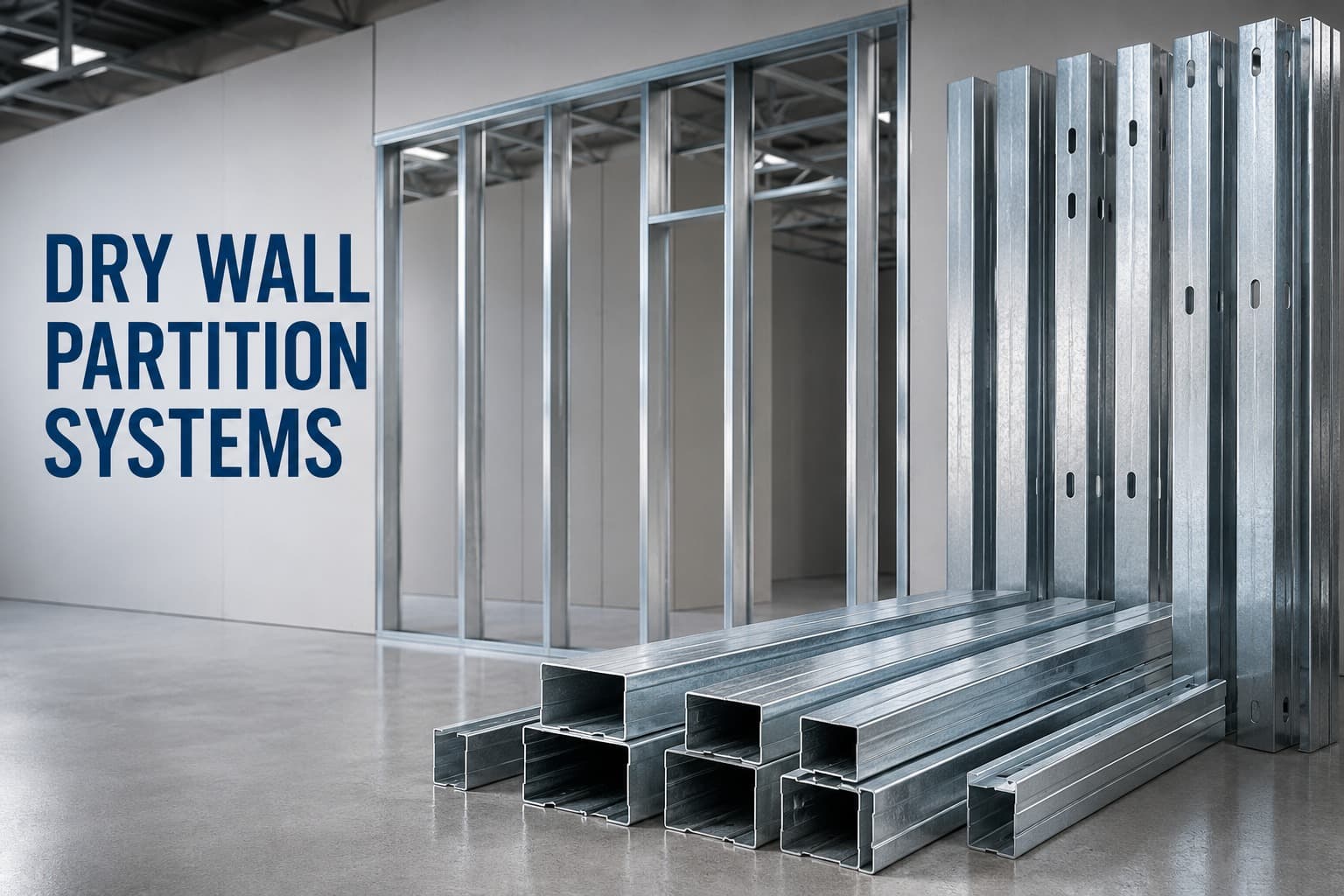 Dry Wall Partition Systems in Bahrain product image 1